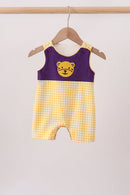 Purple LSU Tiger Applique Jon Jon