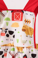 Red Farm Animal bubble