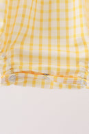 Mustard Honey Bear Embroidered Bubble