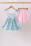 Blue Floral Set