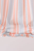 Seashell Stripe Appliqué Bubble