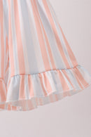 Seashell Stripe Appliqué Jumpsuit