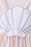 Seashell Stripe Appliqué Set