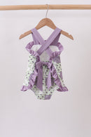 Purple Floral Bubble