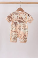 Child of God Smocked Romper