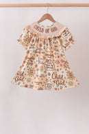 Child of God Smocked Ruffle Dress
