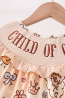 Child of God Smocked Ruffle Dress
