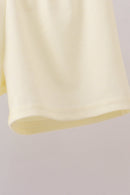 Blue Colorblock Pocket Shorts Set