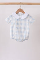 Blue Gingham Bubble