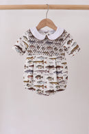 Fish Smocked Bubble