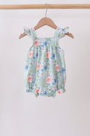 Floral Smocked Bubble