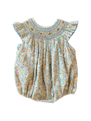 Merritt Floral Smocked Bubble