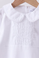 Peter pan collar shorts set