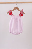 Pink Apple Gingham Bubble