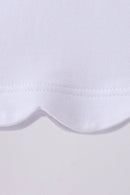 Blue Apple Applique Skorts Set
