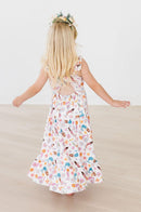 SALE Mermaid Magic Ruffle Maxi Dress