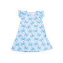 Aqua Crab Girls Dress