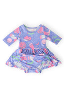 SALE Neon Moon 3/4 Sleeve Twirl Bodysuit