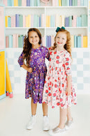 No Bad Days 3/4 Sleeve Pocket Twirl Dress