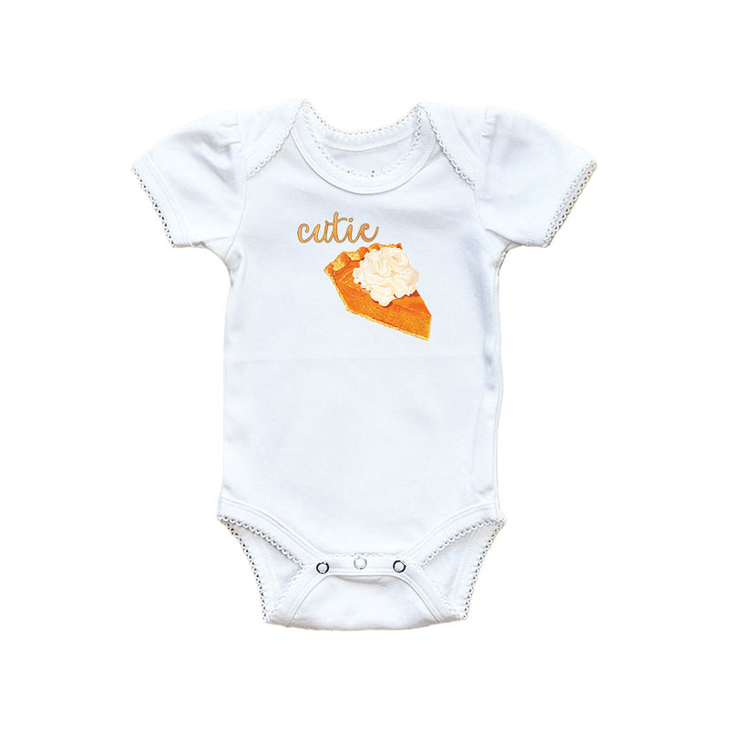 Cutie Pie Pumpkin Baby Onesie