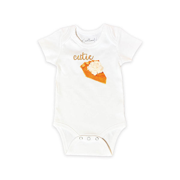 Cutie Pie Pumpkin Baby Onesie