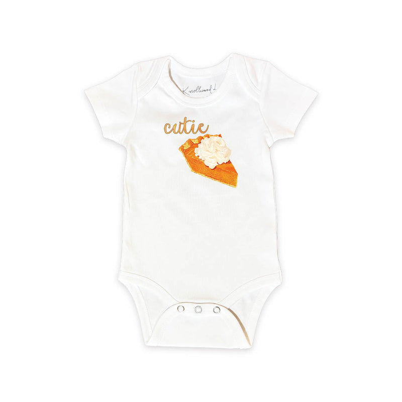Cutie Pie Pumpkin Baby Onesie