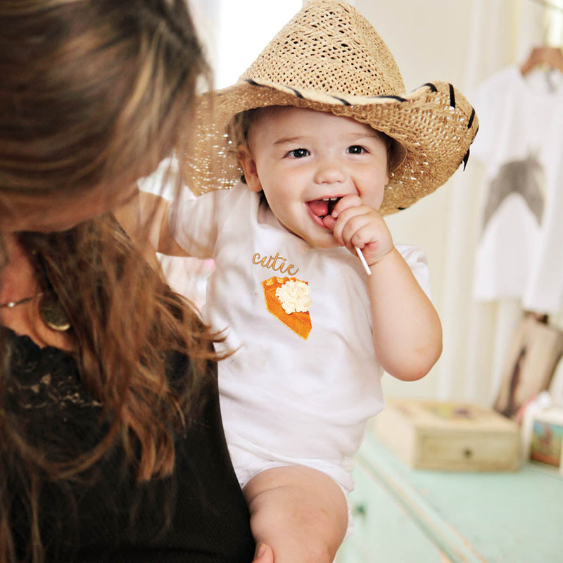 Cutie Pie Pumpkin Baby Onesie