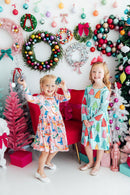 Oh Christmas Tree L/S Pocket Twirl Dress