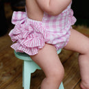 Pastel Pink First Birthday Bubble