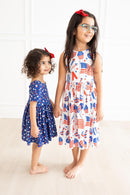 SALE Party in the USA Tank Twirl Dress