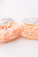 Peach Ruffle Bum Bloomer
