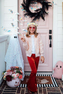 Peach Sequin Jacket