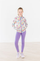 SALE Petal Power Full-Zip Ruffle Active Jacket