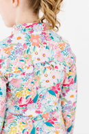 SALE Petal Power Full-Zip Ruffle Active Jacket