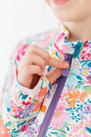SALE Petal Power Full-Zip Ruffle Active Jacket