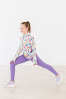 SALE Petal Power Full-Zip Ruffle Active Jacket