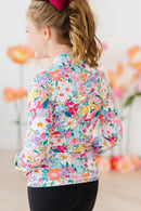 SALE Petal Power Full-Zip Ruffle Active Jacket