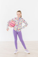 SALE Petal Power Full-Zip Ruffle Active Jacket