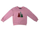 Sparkly Christmas Tree Sweatshirt – Girls Holiday Top