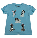 Girls' Sequin Puppy Shirt