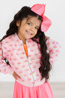 Pink Rainbow Sequin Jacket