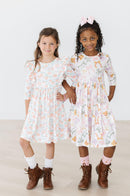 Pretty Pumpkins Ruffle Twirl Dress