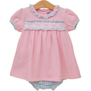 Pretty in Pink Bow Diaper Set – Baby Girls