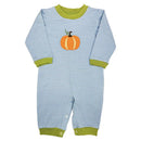 Pumpkin Knit Luke Bubble – Baby Boy Fall Romper