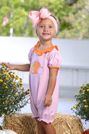 Pumpkin Patch Romper – Baby Girl Boutique Fall Outfit