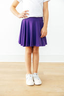 Purple Twirl Skort