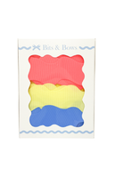 Scalloped Ribbon Set, Sun Sand Sea