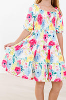 SALE Rosie Smocked Ruffle Dress