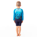 Nano Frogs One-Piece Rashguard Swimsuit