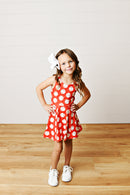Girls Baseball Athletic Twirl Dress | Built-In Shorts | Bossier City, LA
